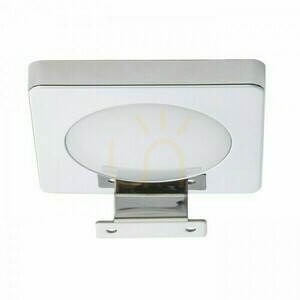 Aplică pentru oglindă Rendl YOLO SQ crom LED 4 W 12 V IP44 3000 K small 3