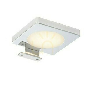 Aplică pentru oglindă Rendl YOLO SQ crom LED 4 W 12 V IP44 3000 K small 0