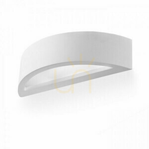 Lampă de perete Lampă de perete din ipsos Crescent 230 V R7s 78mm 12 W. small 1
