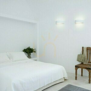 Lampă de perete Lampă de perete din ipsos Crescent 230 V R7s 78mm 12 W. small 2