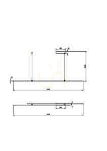 Lampa suspendată HALO MOD005PL-L48BSK Maytoni small 5