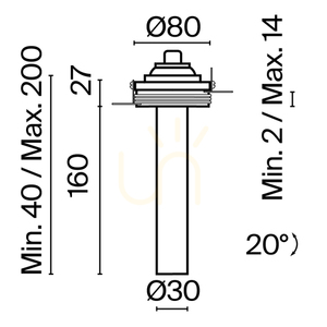 Corp de iluminat încastrat FOCUS T C140TRS-L200-7W3K-W Maytoni small 11