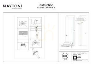 Corp de iluminat încastrat FOCUS T C140TRS-L300-7W3K-B Maytoni small 7