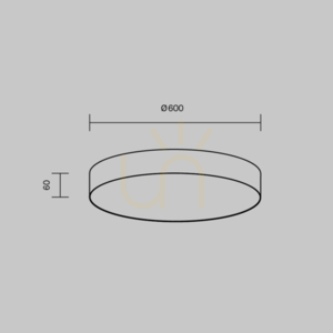 Plafond ZON C032CL-90W3K-RD-MG Maytoni small 8