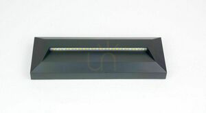 Lampă de perete exterior SU-MA LED 3W IP65 gri 23 cm 2502C DG small 1