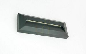 Lampă de perete exterior SU-MA LED 3W IP65 gri 23 cm 2502C DG small 2