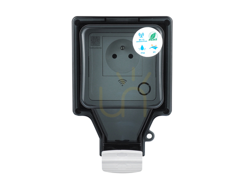 Verifica Priză LTC ermetică 230V 16A, WIFI, TUYA SMART