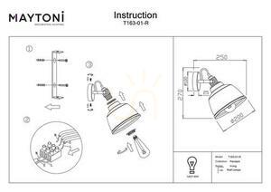 IRVING lampă de perete T163-01-R Maytoni small 3