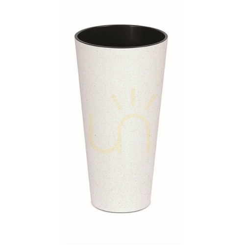 Verifica Ghiveci alb Prosperplast Tubus Slim Wood 30 cm 27 l DTUS300W-S449W
