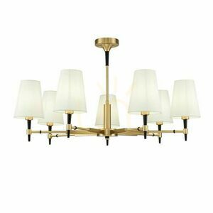 Plafonieră Maytoni Zaragoza alamă 7xE14 H001CL-07BS small 2