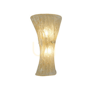 Aplică Antigo Button 2xE27 alamă lustruită sticlă 38 cm 8170 small 0