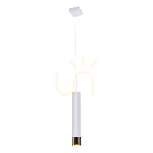 Verifica Lampă suspendată Antigo Eido 1 alb patină GU10 200 cm alamă SKU 8257