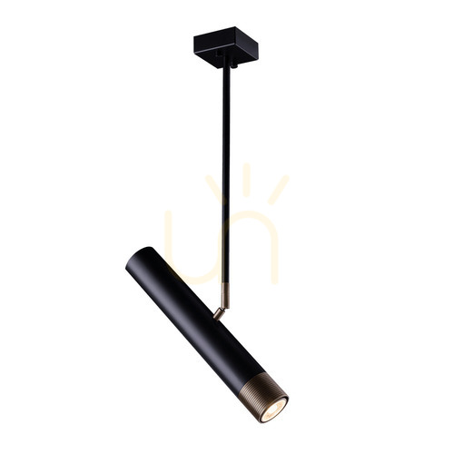 Verifica Spot LED GU10 Antigo Eido negru patinat 64x35 cm 8266