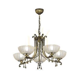 Lampă suspendată Antigo Granda 5 patină 81 cm E27 8315 small 0