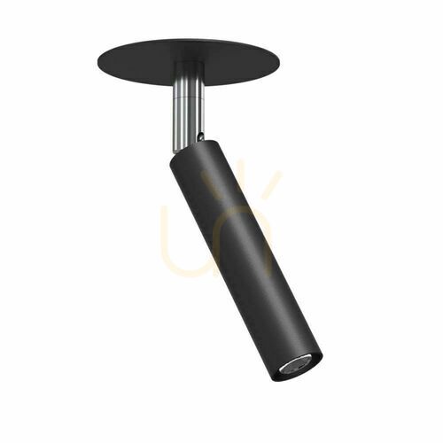Verifica Spot încastrat Antigo Ace 22 negru oțel G9 LED 7,5x14,5 cm 3250