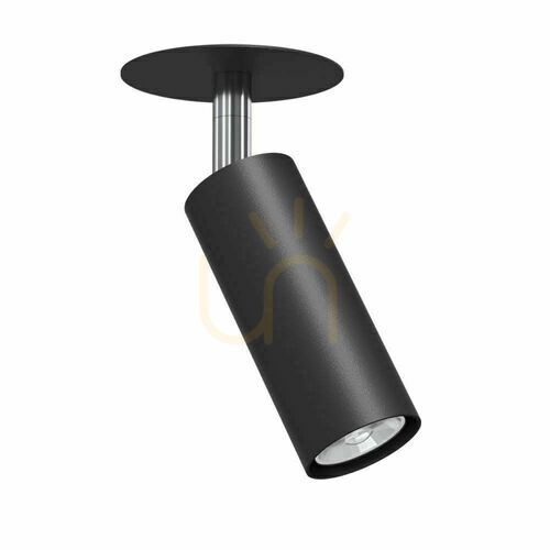 Verifica Spot încastrat Antigo Ace In 40 negru oțel LED MR11 7,5 cm 3252