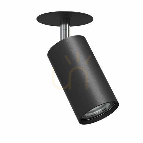 Verifica Lumină încastrată Antigo Ace 55 negru GU10 oțel 3254