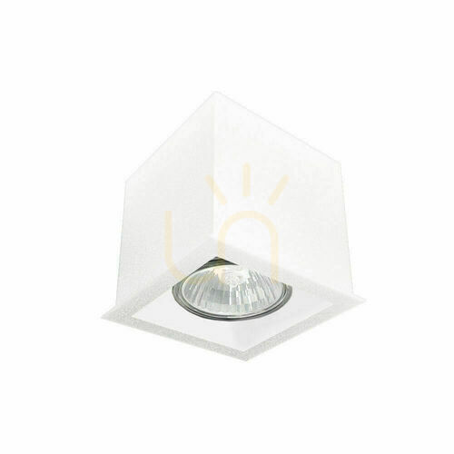 Verifica Plafonieră Antigo Cage Mini albă GU10 oțel 8x8 cm 1079