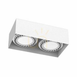 Plafonieră Antigo Cage albă 2x LED ES111 oțel plastic 1270 small 0