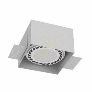 Spot încastrat Antigo Cage alb oțel 12x12 cm LED ES111 3269 small 0