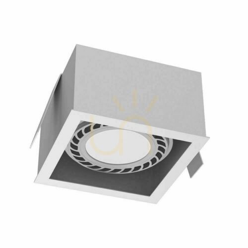 Verifica Lumină încastrată Antigo Cage alb oțel LED ES111 13,6 cm 3273