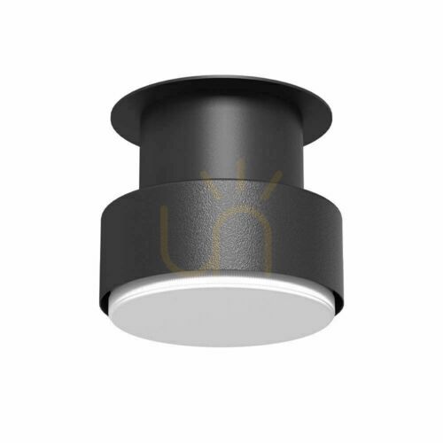 Verifica Plafonieră Antigo Etna 1 GX53 negru oțel 8x8 cm 1265