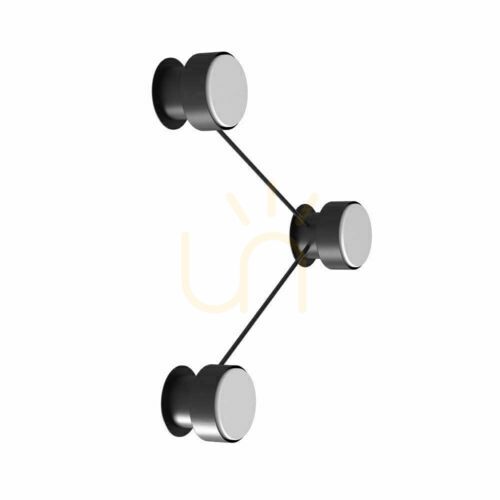 Verifica Aplica de perete Antigo Etna 3 negru otel GX53 LED 1023