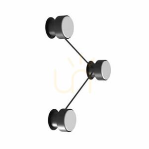 Aplica de perete Antigo Etna 3 negru otel GX53 LED 1023 small 0