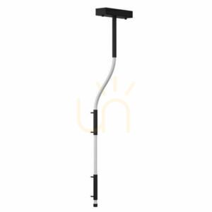 Aplică LED de perete Antigo Alha S negru 100 cm 3000K 9059 small 0
