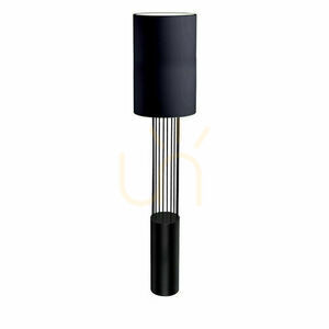 Lampadar Antigo IHI negru 189 cm E27 oțel PVC 9008 small 0