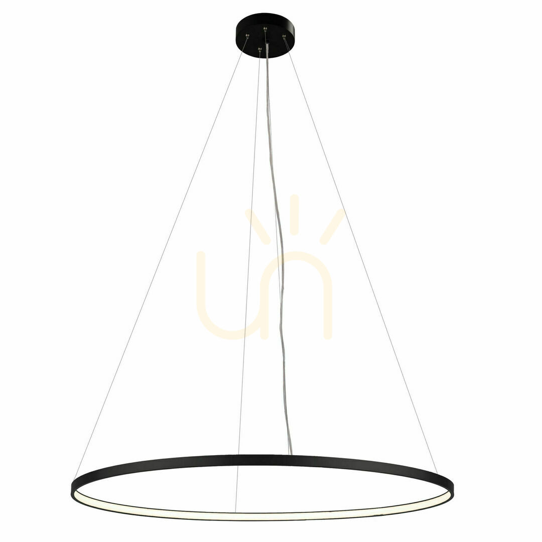 Lampă suspendată LED Antigo Agari 117 negru 117 cm aluminiu 5340
