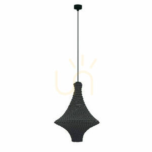 Lampă suspendată Antigo Alda S negru E27 Ø30 cm 5111 small 0