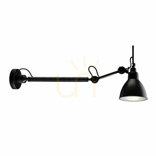 Verifica Aplică perete Antigo Daisen K2 negru E27 aluminiu oțel 64 cm 4482
