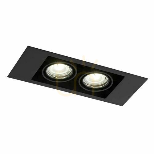 Verifica Lumină încastrată Antigo Ebino 2 GU10 negru 3306