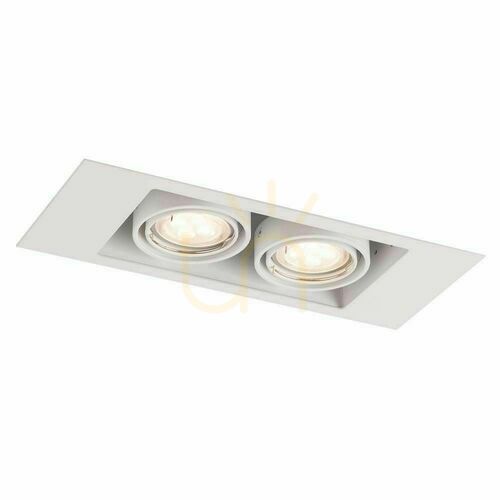Verifica Lampa incastrata Antigo Ebino 2 alba GU10 2 becuri 7316