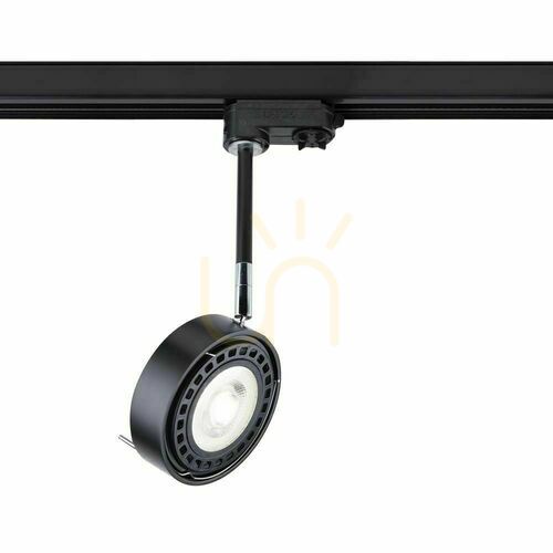 Verifica Spot LED ES111 Antigo Fussa negru aluminiu/oțel 29 cm 6601