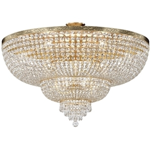 Lustră de tavan din cristal PALACE DIA890-CL-18-G aurie, 18 × E27, Ø100 cm – Maytoni small 2