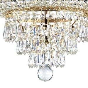 Lustră de tavan din cristal PALACE DIA890-CL-18-G aurie, 18 × E27, Ø100 cm – Maytoni small 4