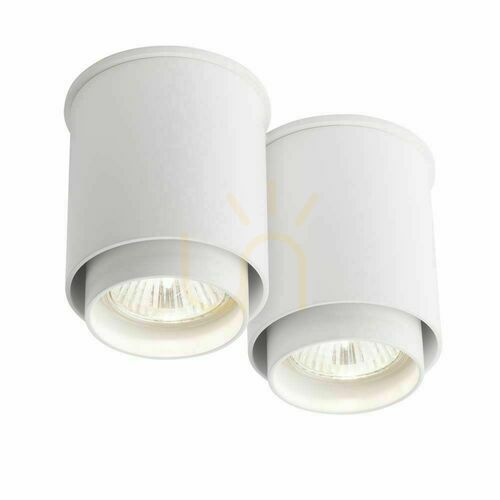 Verifica Plafonieră Antigo Iga 2 albă GU10 aluminiu/oțel 16x8x9,5 cm 7015