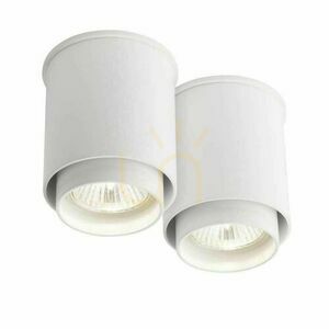 Plafonieră Antigo Iga 2 albă GU10 aluminiu/oțel 16x8x9,5 cm 7015 small 0