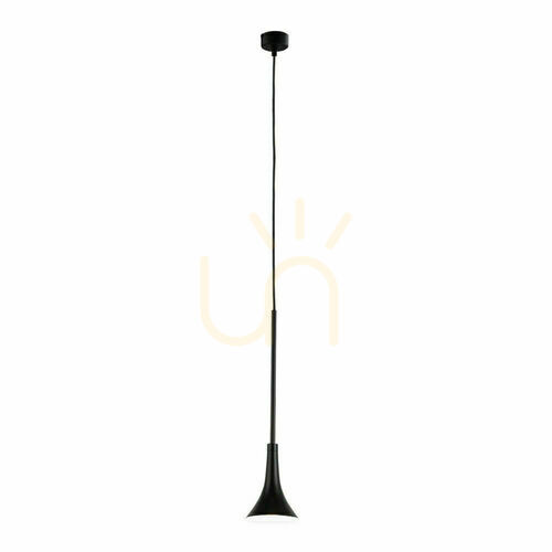 Verifica Lampă suspendată Antigo Kanzaki 1 LED negru aluminiu 10 cm 8531