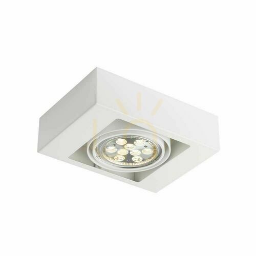 Verifica Plafonieră LED ES111 Antigo Koga 1 alb aluminiu 25x18 cm 7115