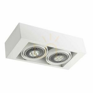Plafonieră Antigo Koga 2 alb LED ES111 aluminiu oțel 40x18 cm 7121 small 0