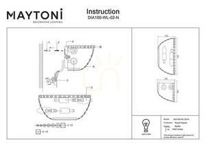 Aplică Maytoni Basfor DIA100-WL-02-N small 3