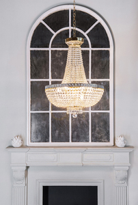 Candelabru Maytoni BELLA DIA750-TT50-WG auriu 8 × E14 60 W Ø50 cm înălțime 85–174 cm small 1