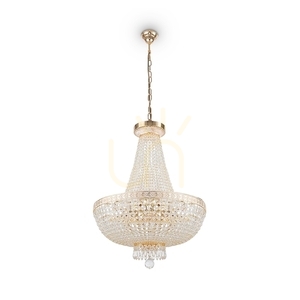Candelabru Maytoni BELLA DIA750-TT50-WG auriu 8 × E14 60 W Ø50 cm înălțime 85–174 cm small 5