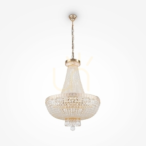 Candelabru Maytoni BELLA DIA750-TT50-WG auriu 8 × E14 60 W Ø50 cm înălțime 85–174 cm small 0