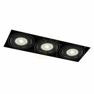 Lumină încastrată Antigo Komoro 3 negru LED ES111 3x 3310 small 0