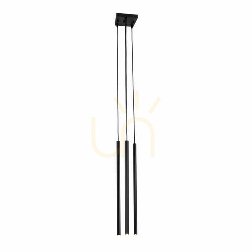 Verifica Lampă suspendată Antigo Kosame 3 negru aluminiu/oțel LED G9 7846