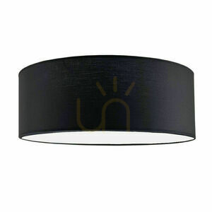 Plafonieră Antigo Lamego 50 negru 1xE27 țesătură/oțel 1084 small 0